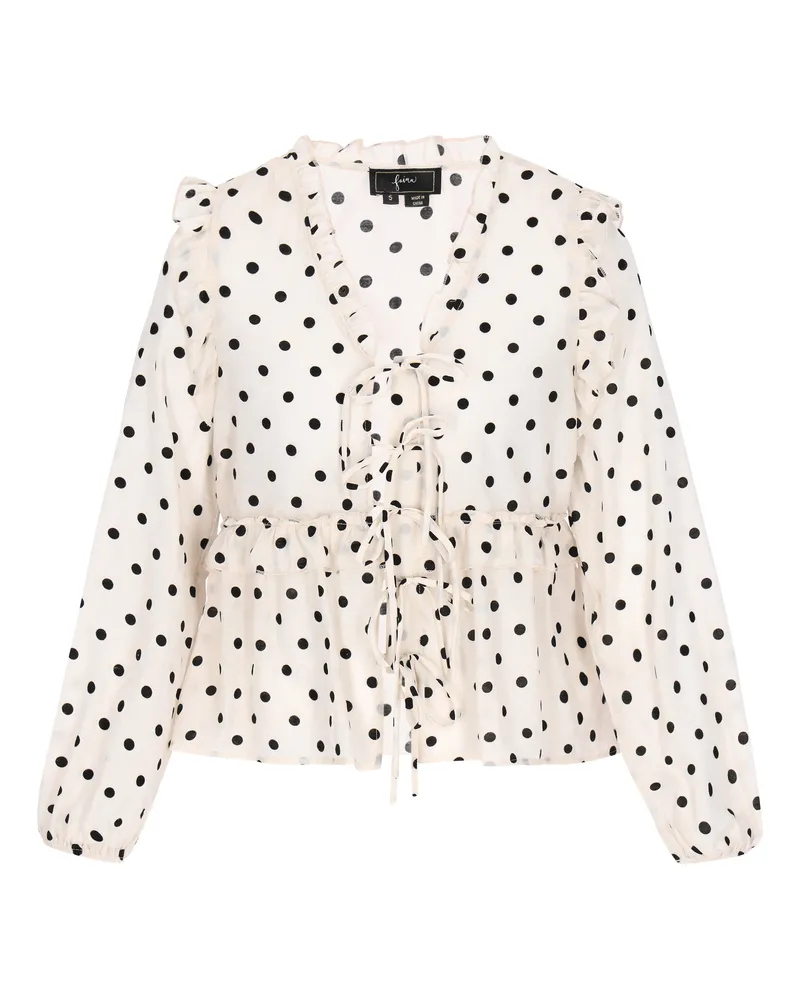 FAINA Bluse Frauen Creme Creme