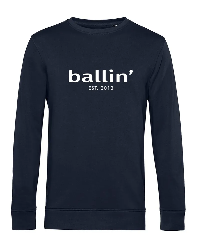 Ballin Basic Sweater von  Est. 2013 in der farbe Blau und in größe M Blau