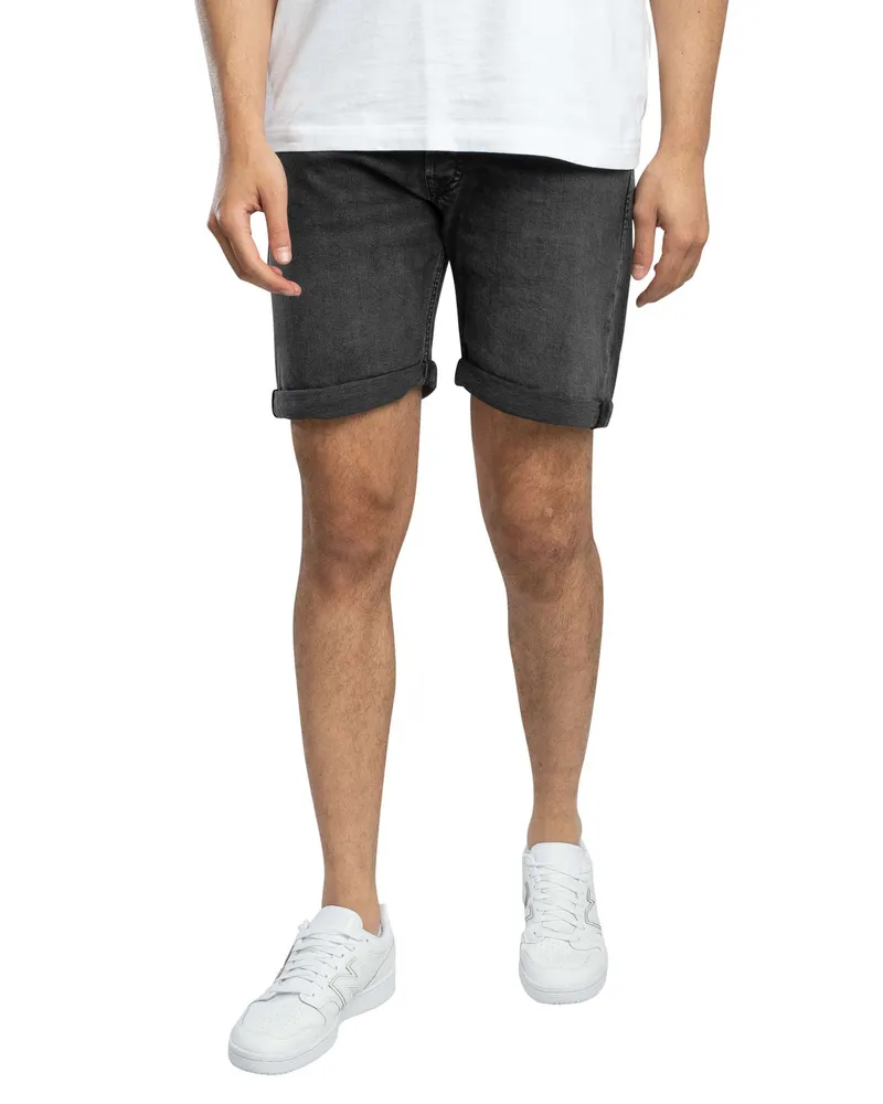 Jack & Jones Rick Original Jeansshorts, Schwarz Schwarz