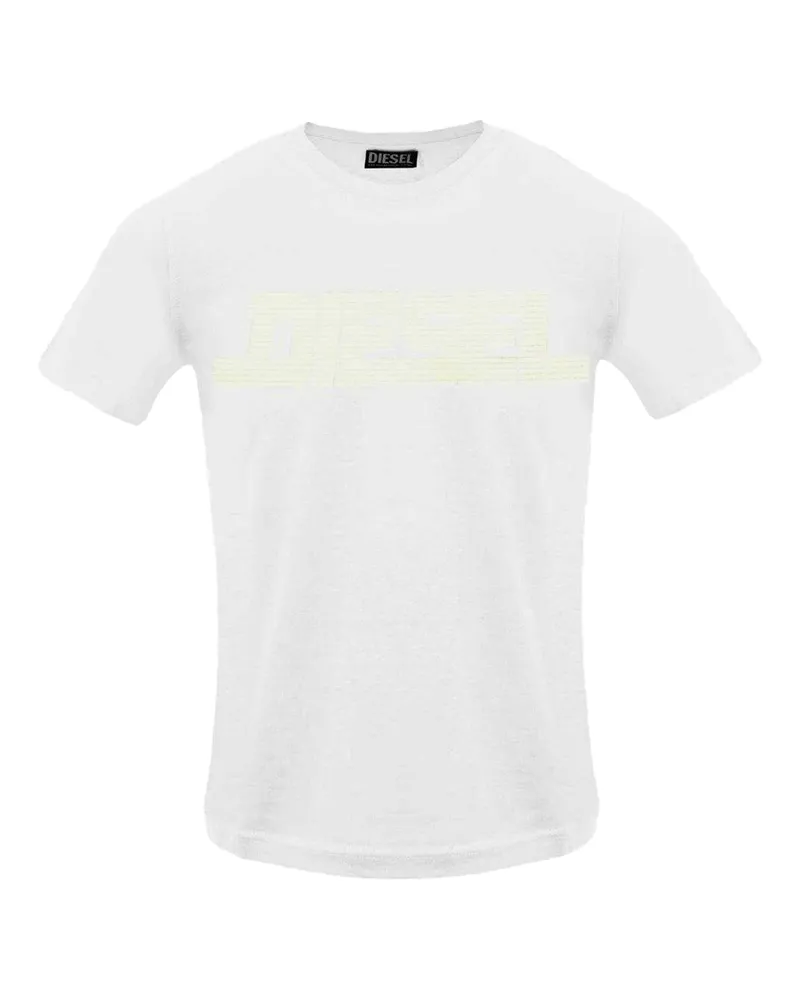 Diesel T-Shirt für Herren (Weiß Weiß