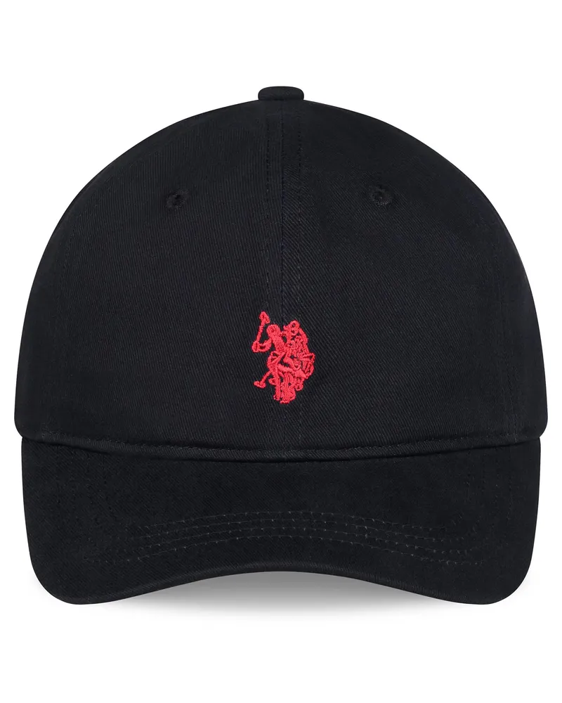 U.S. Polo Assn.  Unisex Cap One Size aus 100 % Baumwolle Schwarz
