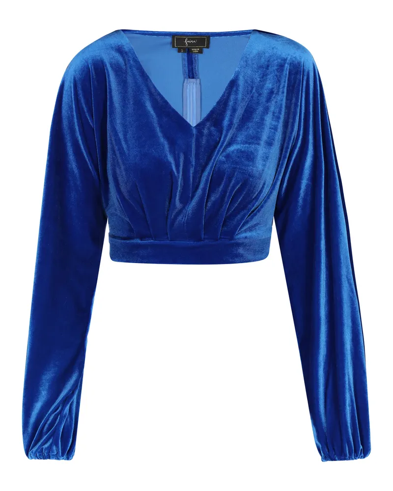 FAINA Bluse Damen blau Blau
