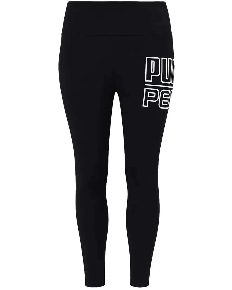 Puma x Pepsi Cola Damen Schwarz Leggings Schwarz