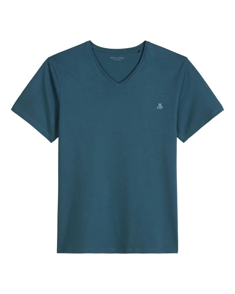 Marc O'Polo Marc O'Polo Herren T-Shirt Mix N MatchTee Shirt, Kurzarmshirt, Basic Shirt Petrol