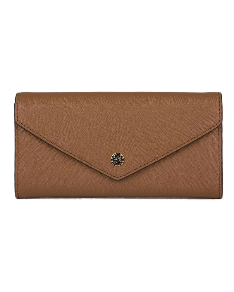 Michael Kors Jet Set Travel Große Umschlagbörse Taupe