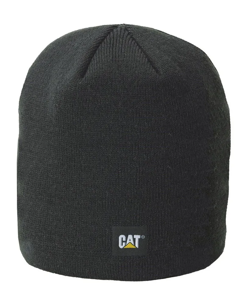 Caterpillar Footwear Logo Strickmütze, Unisex - Schwarz Schwarz