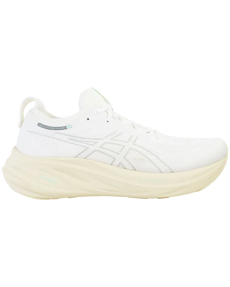 Asics Gel-Nimbus 26 Damen Weiße Laufschuhe Weiß