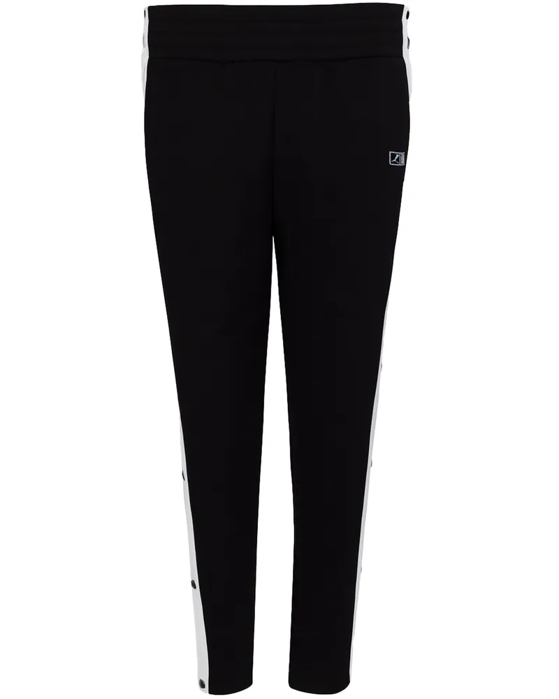 Puma T7 Pop Up Damen Schwarze Jogginghose Schwarz