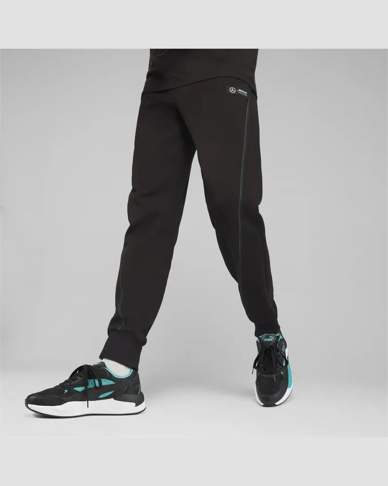 Puma Herren Mercedes-AMG PETRONAS Motorsport Sweatpants Schwarz