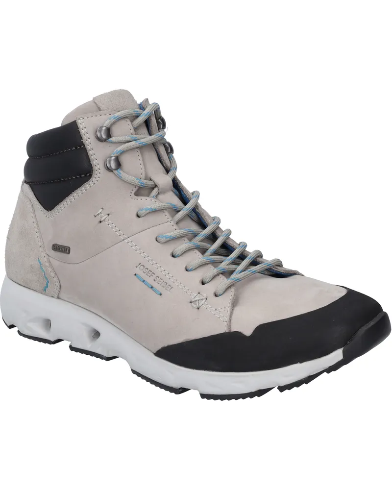 Josef Seibel Herren Stiefelette Noah 55 in hellgrau-kombi Grau