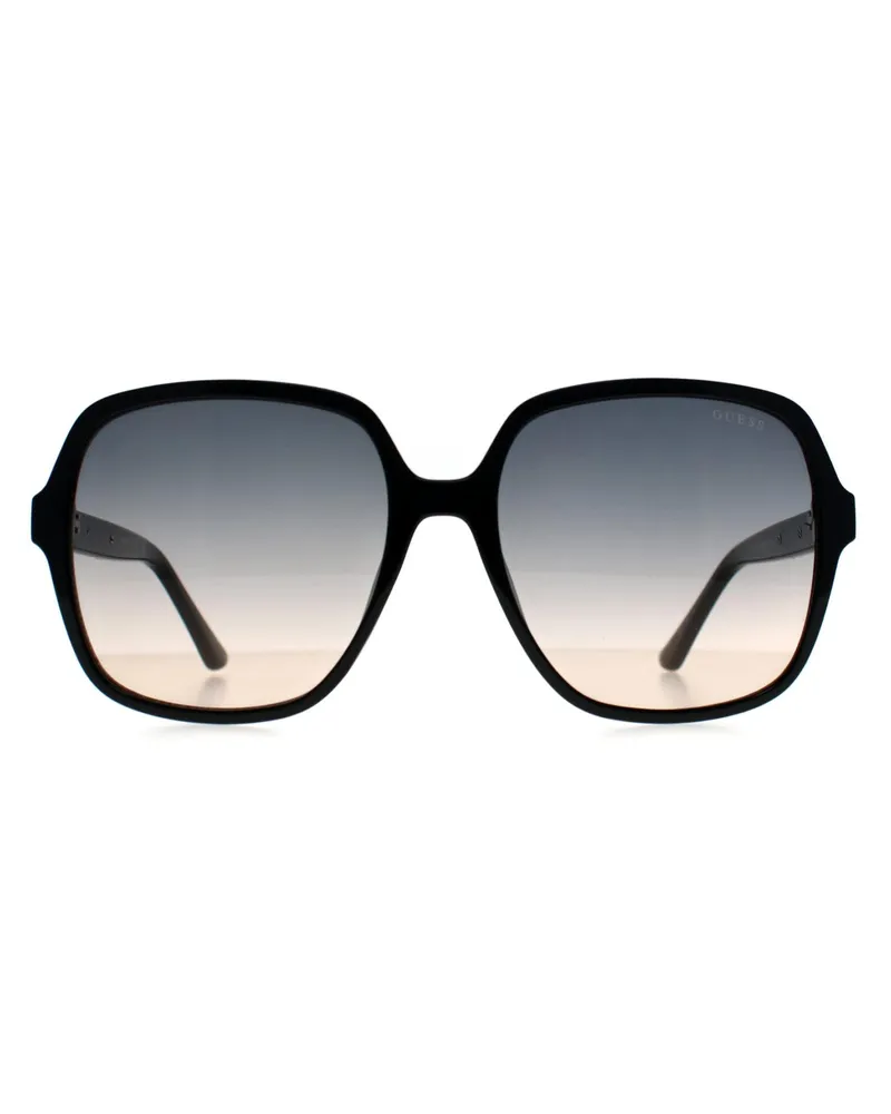 Guess GF6203 Damen-Sonnenbrille, schillernder Farbverlauf - Schwarz Schwarz
