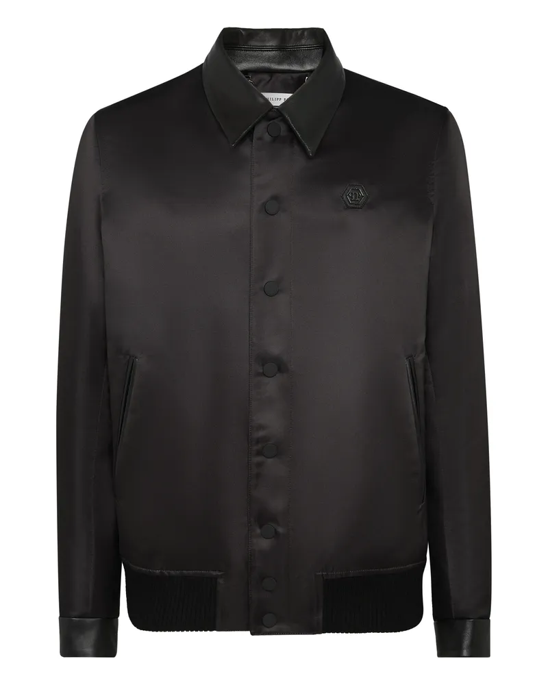 Philipp Plein Bomberjacke - Schwarz Schwarz
