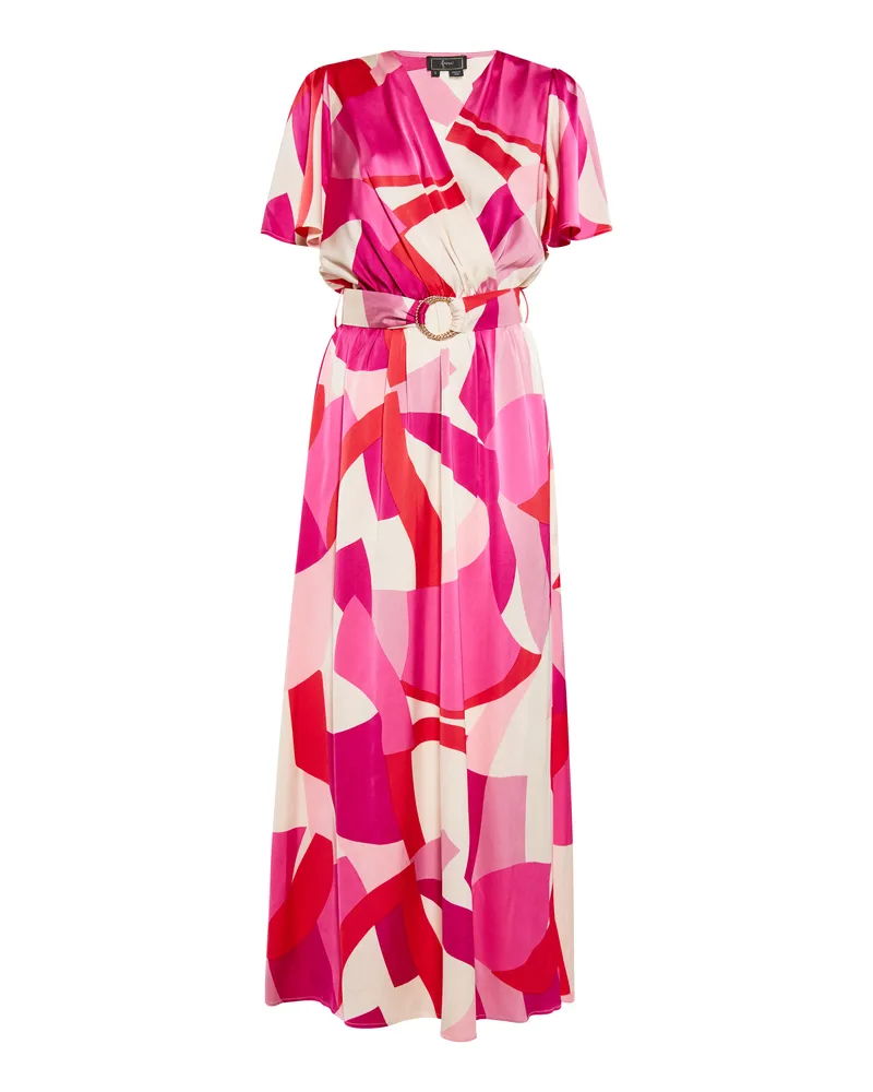 FAINA Kleid Damen Rosa Mehrfarbig Rosa
