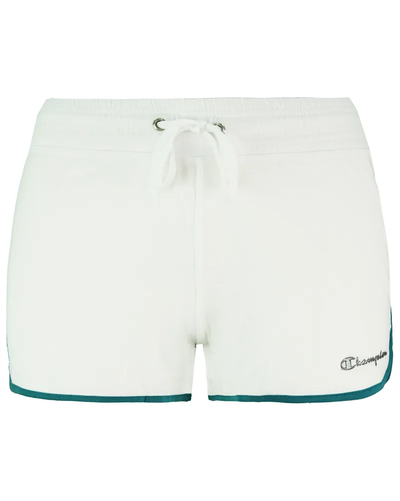 Champion Weiße Shorts der Logo Damen Weiß