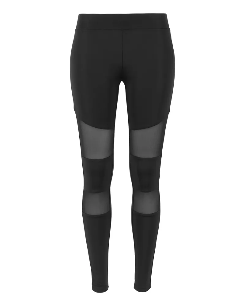 Urban Classics Leggings für Damen (Schwarz Schwarz