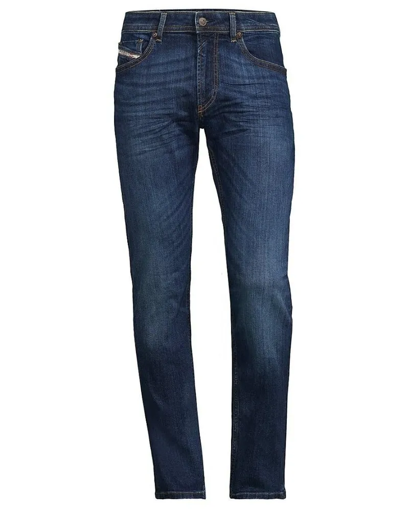 Diesel Thommer-R Dunkelblaue Slim-Jeans Blau