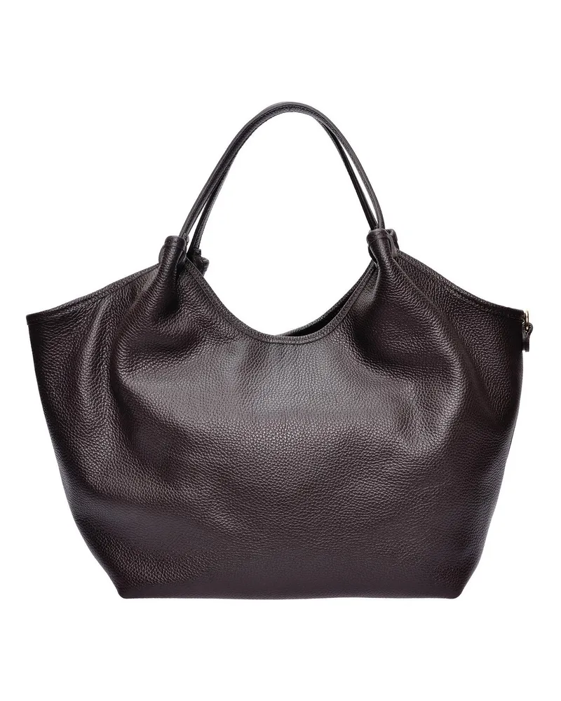 Isabella Rhea Kastanienbraun Rindsledertasche Dunkelbraun