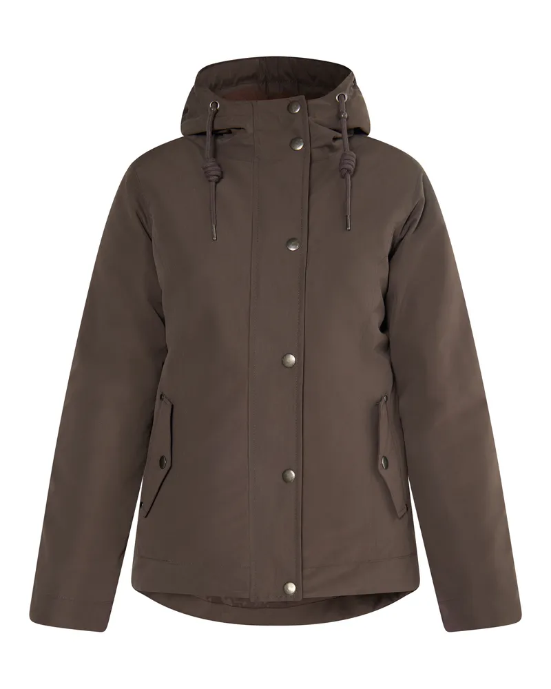 Usha Wattierte Jacke für Damen - Dunkelbraun Dunkelbraun