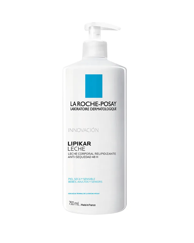 LA ROCHE-POSAY Lipikar Lait 48h relipidierende und beruhigende Körperlotion für trockene Haut, 750 ml 