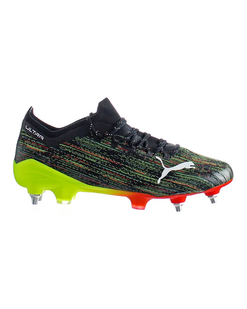 Puma Ultra 1,2 MXSG Black Mens Football Stiefel Schwarz