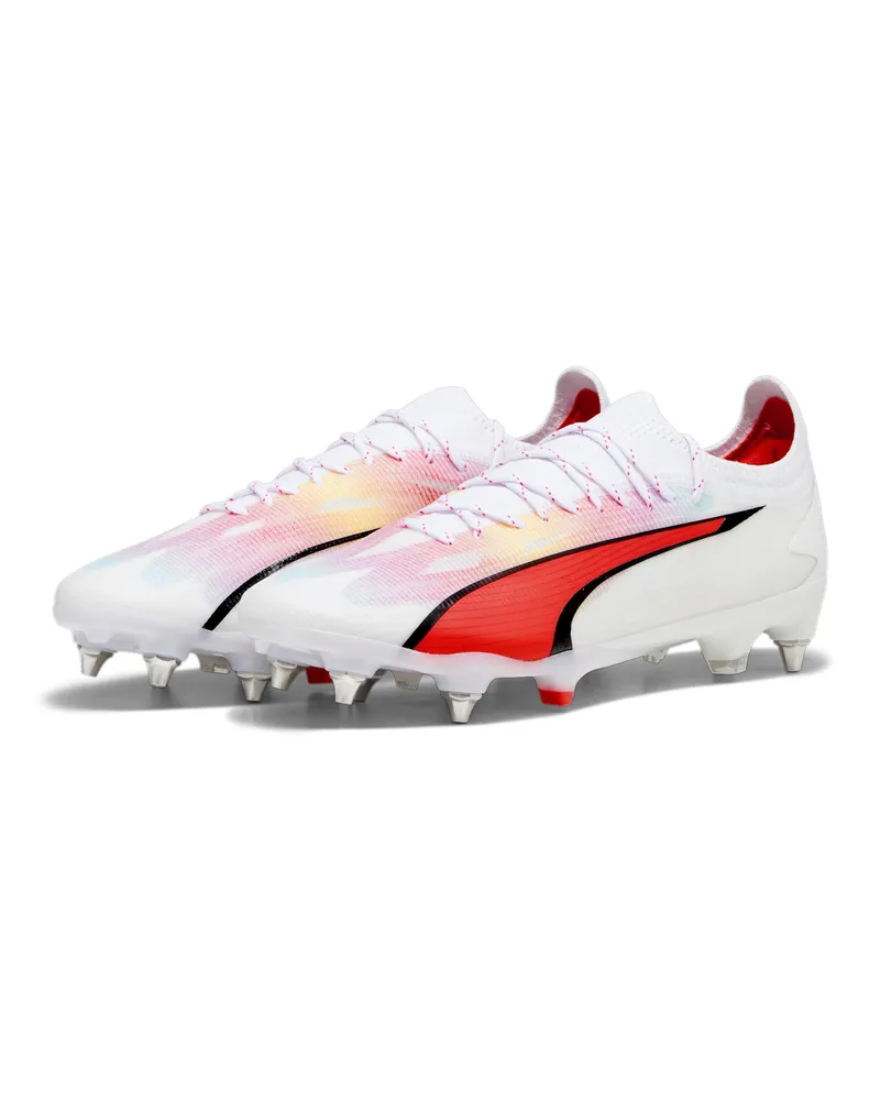 Puma Herren ULTRA ULTIMATE MxSG Fußballschuhe Weiß