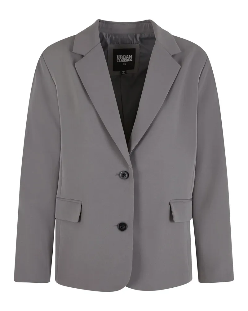 Urban Classics Blazer Einreihig für Damen (Wolkengrau Grau