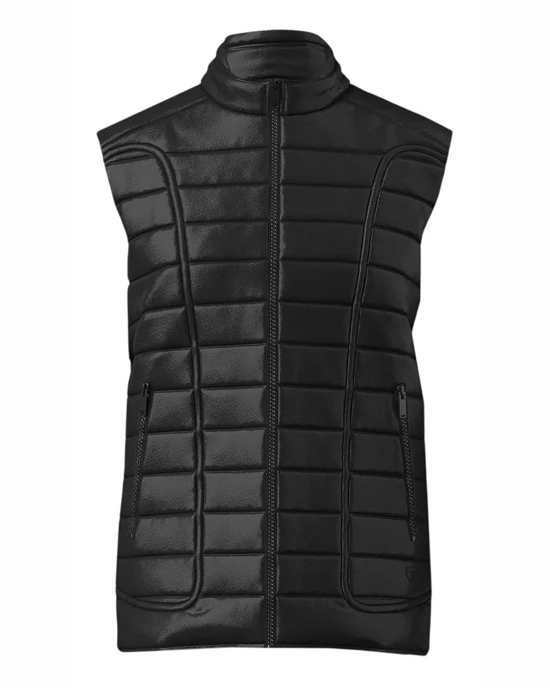 Diesel Weste für Herren/Damen Unisex (Schwarz Schwarz