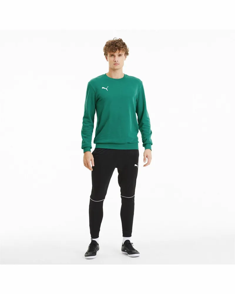 Puma Sweatshirt für Herren, Rundhalsausschnitt, Regulär (Pfeffer-Grün Dunkelgrün