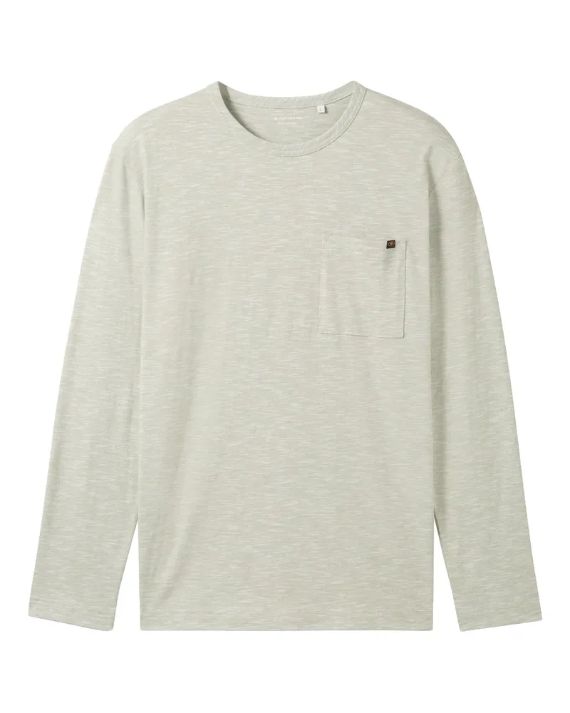 Tom Tailor Langarmshirt Hellgrün