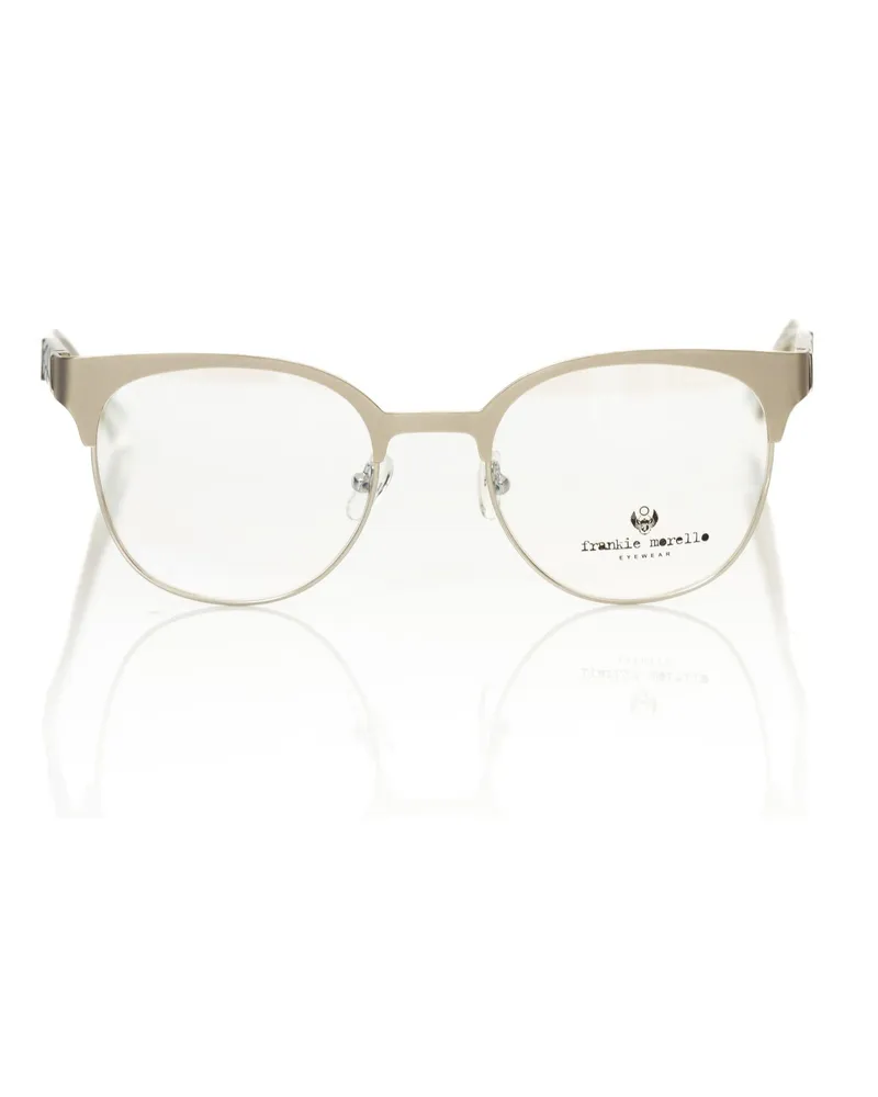 Frankie Morello Metallrahmen-Brille Fr22120 Hellgrau