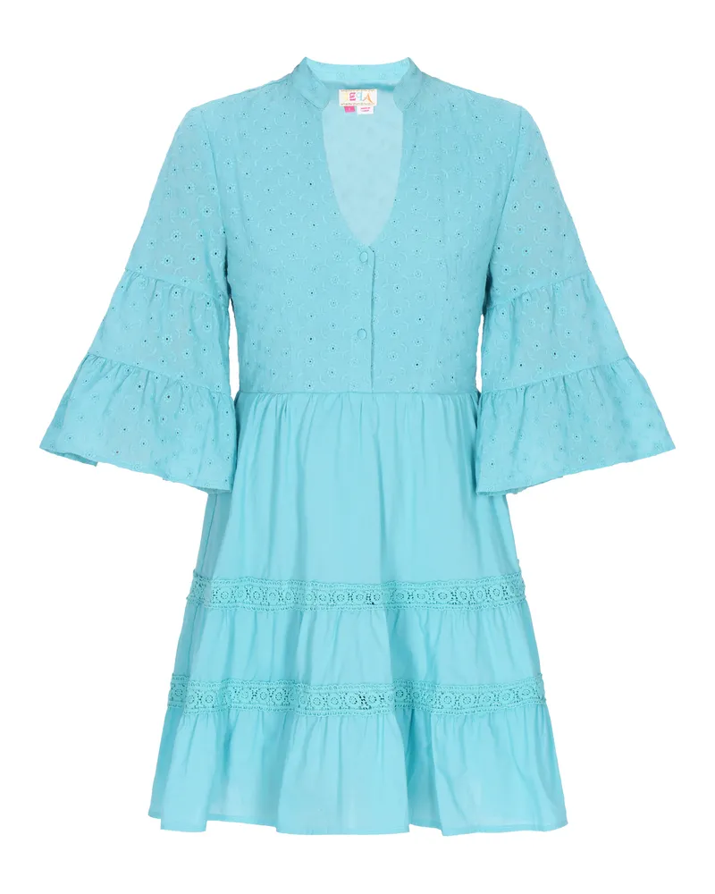 IZIA Kleid Frauen Aqua Türkis