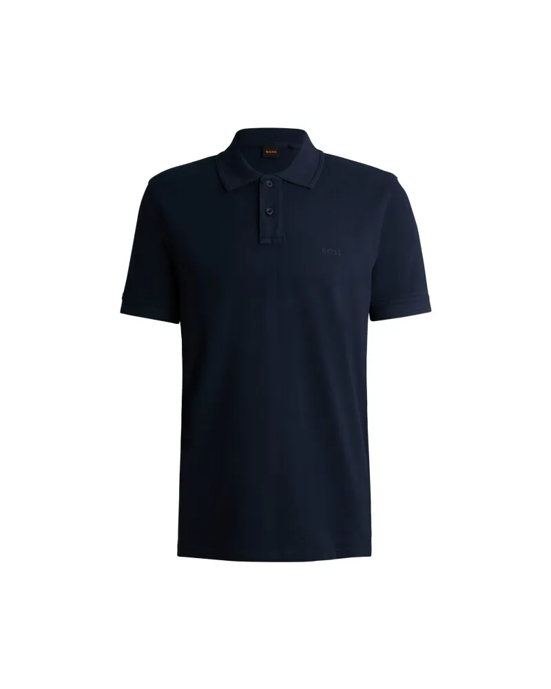 HUGO BOSS BOSS Prime Polohemd, Blau Blau