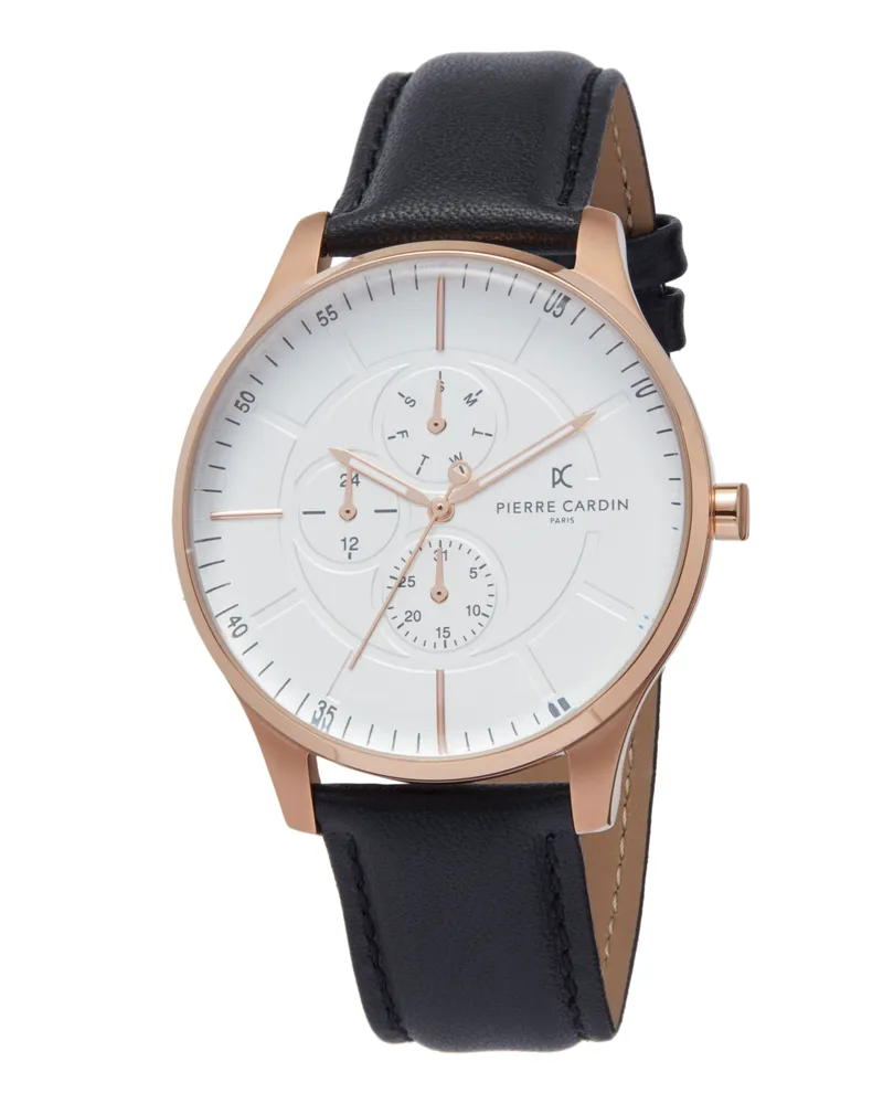 Pierre Cardin Herrenuhr PC902731F117 Schwarz