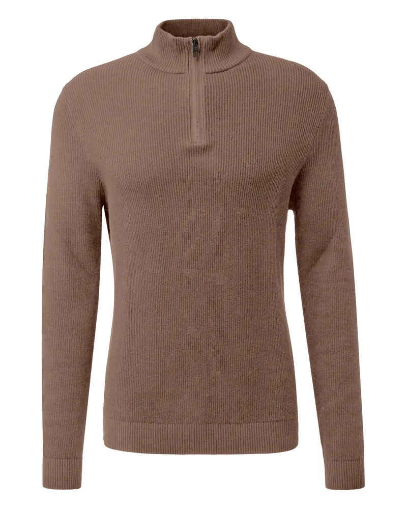 S.Oliver Pullover Braun