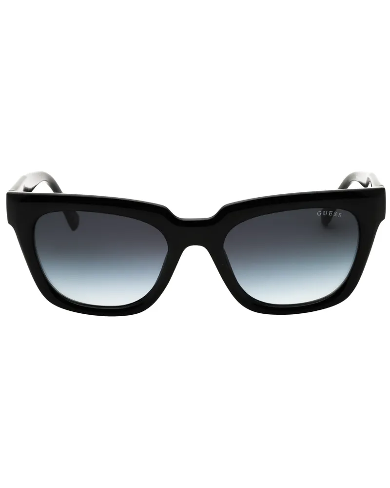 Guess Shiny Black Gradient Smoke Sonnenbrille Schwarz