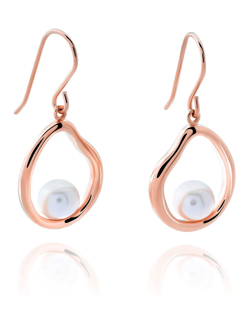 Orphelia Baptiste' Tropfenohrringe aus 925er Sterlingsilber für Damen - Rosé ZO-7507/RG Rosé