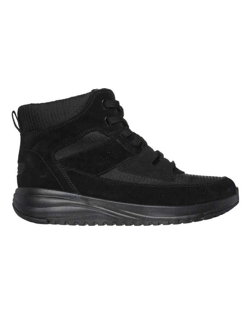 Skechers On The GO Stellar" Stiefeletten für Damen, Wildleder (Schwarz Schwarz