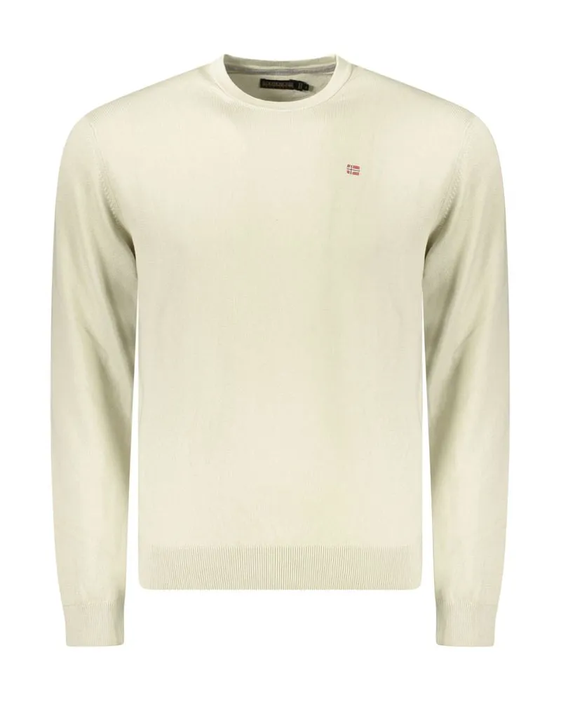 Napapijri Baumwollpullover für Herren - Beige Beige