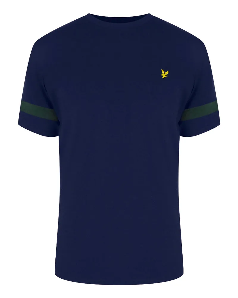 Lyle & Scott T-shirt Mit Farbverlauf In Marineblau Marineblau