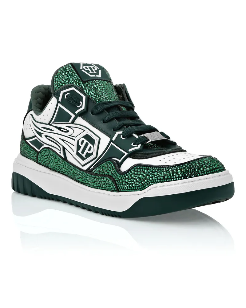 Philipp Plein Sneaker Hexagon Weiß