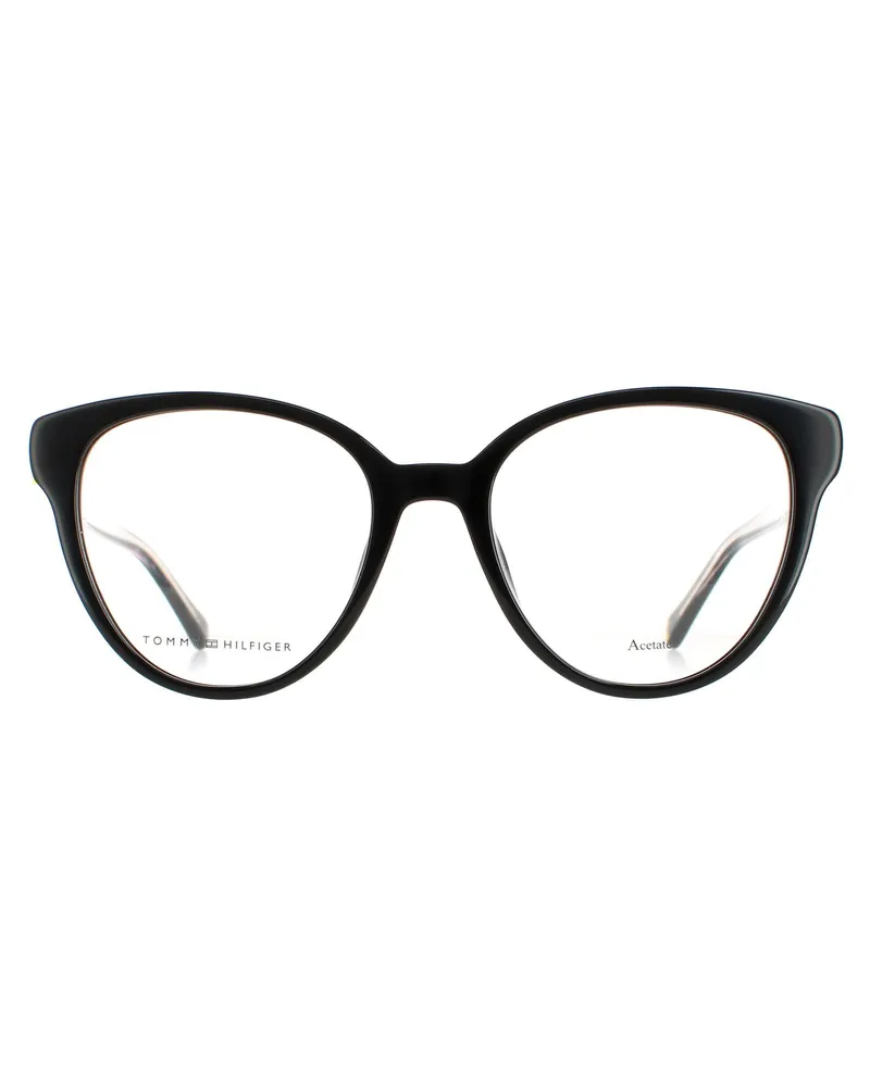 Tommy Hilfiger Katzenaugen Damen Schwarz TH 1842 Schwarz