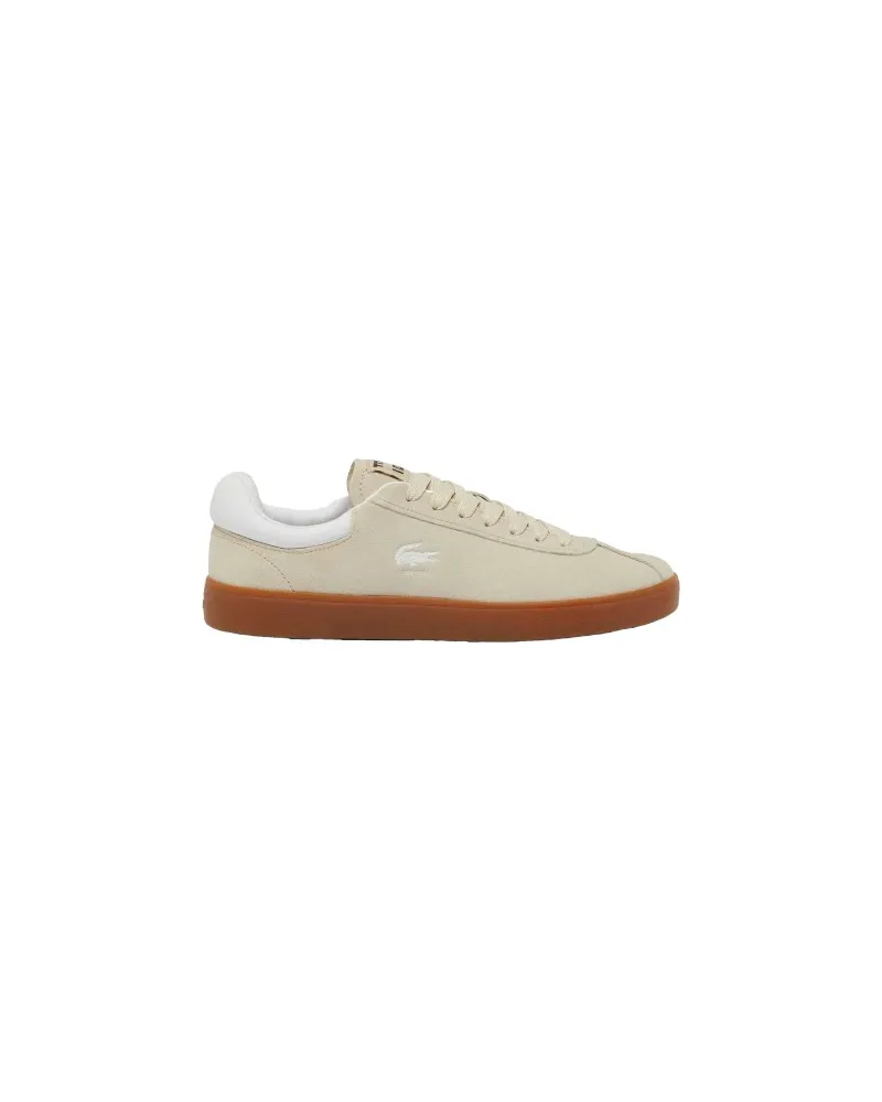Lacoste Baseshot" Sneaker für Herren, Wildleder (Beige Beige