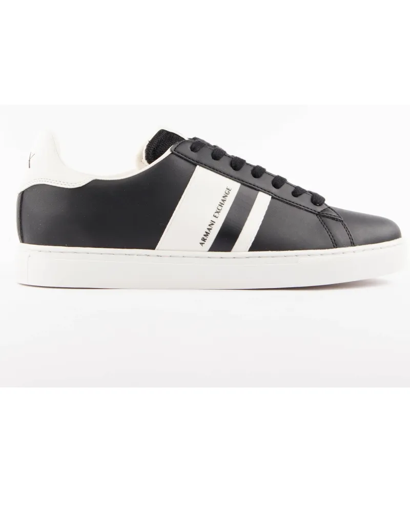 Armani Exchange Taco-Sandalen für Herren - Schwarz Schwarz