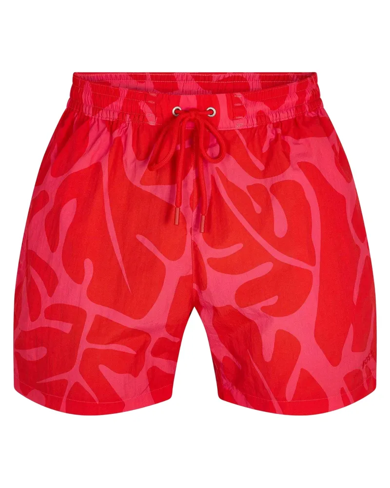 HUGO BOSS Bari" Badeshorts für Herren (Dunkelrosa Rosa