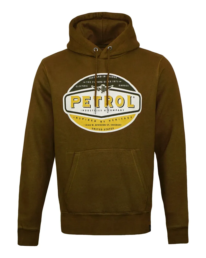 Petrol Industries Kapuzenpullover Braun