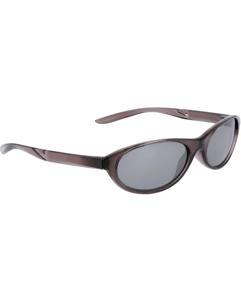 Nike Retro" Oval-Sonnenbrille für Herren/Damen Unisex, Alltag (Silber Silber