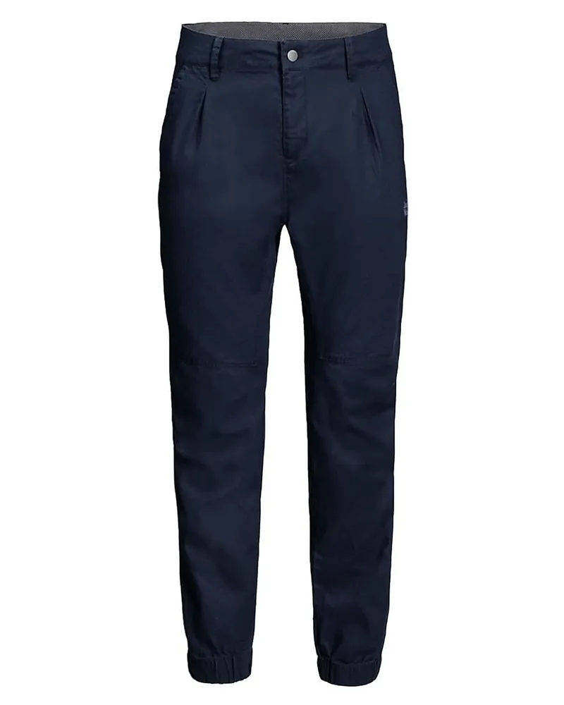 Jack Wolfskin Lake Cuffed Herren Navy-Hosen Blau