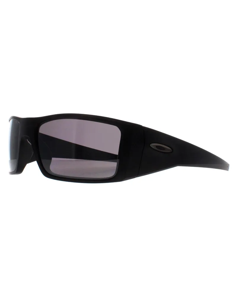 Oakley Wrap Unisex Matte Schwarz Prizm Schwarz Polarisiert Heliostat Schwarz