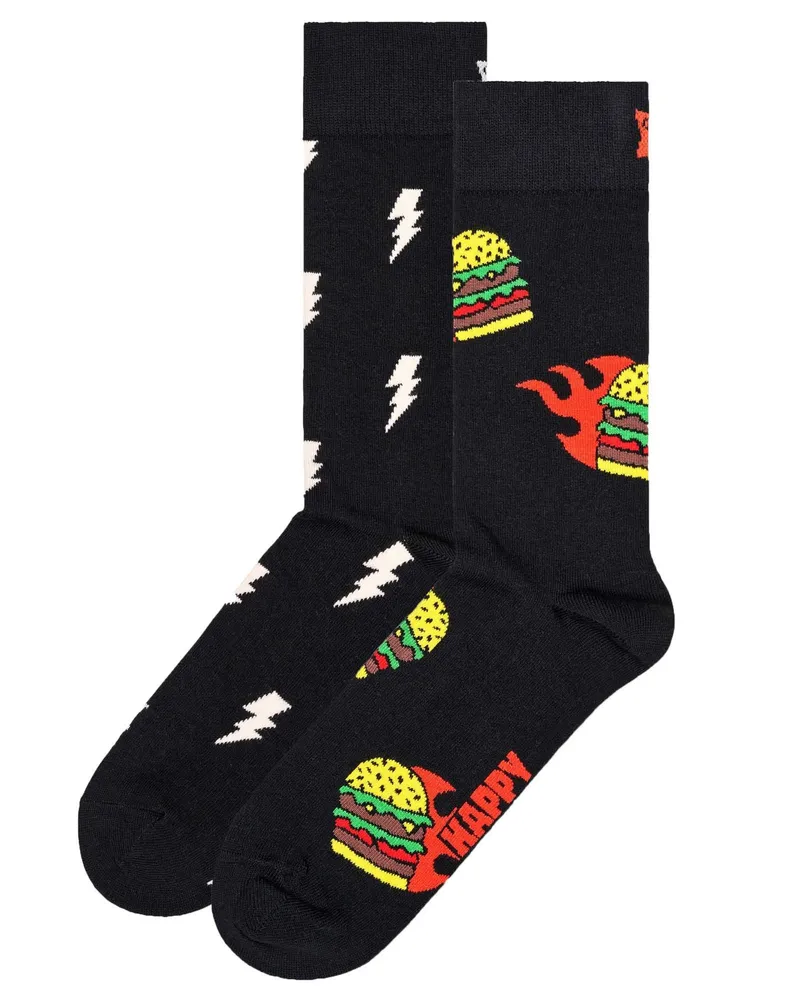 Happy Socks 2-Pack Gift Set Socken Schwarz
