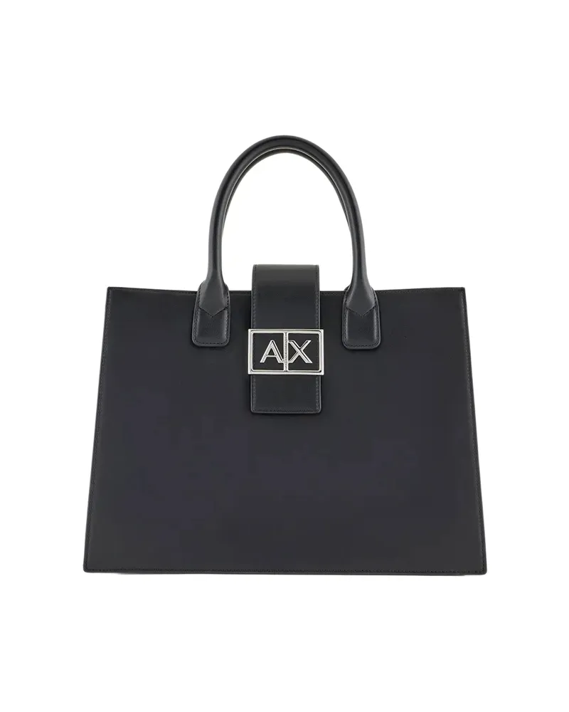 Armani Exchange Sacs à main  Femme Signature Schwarz